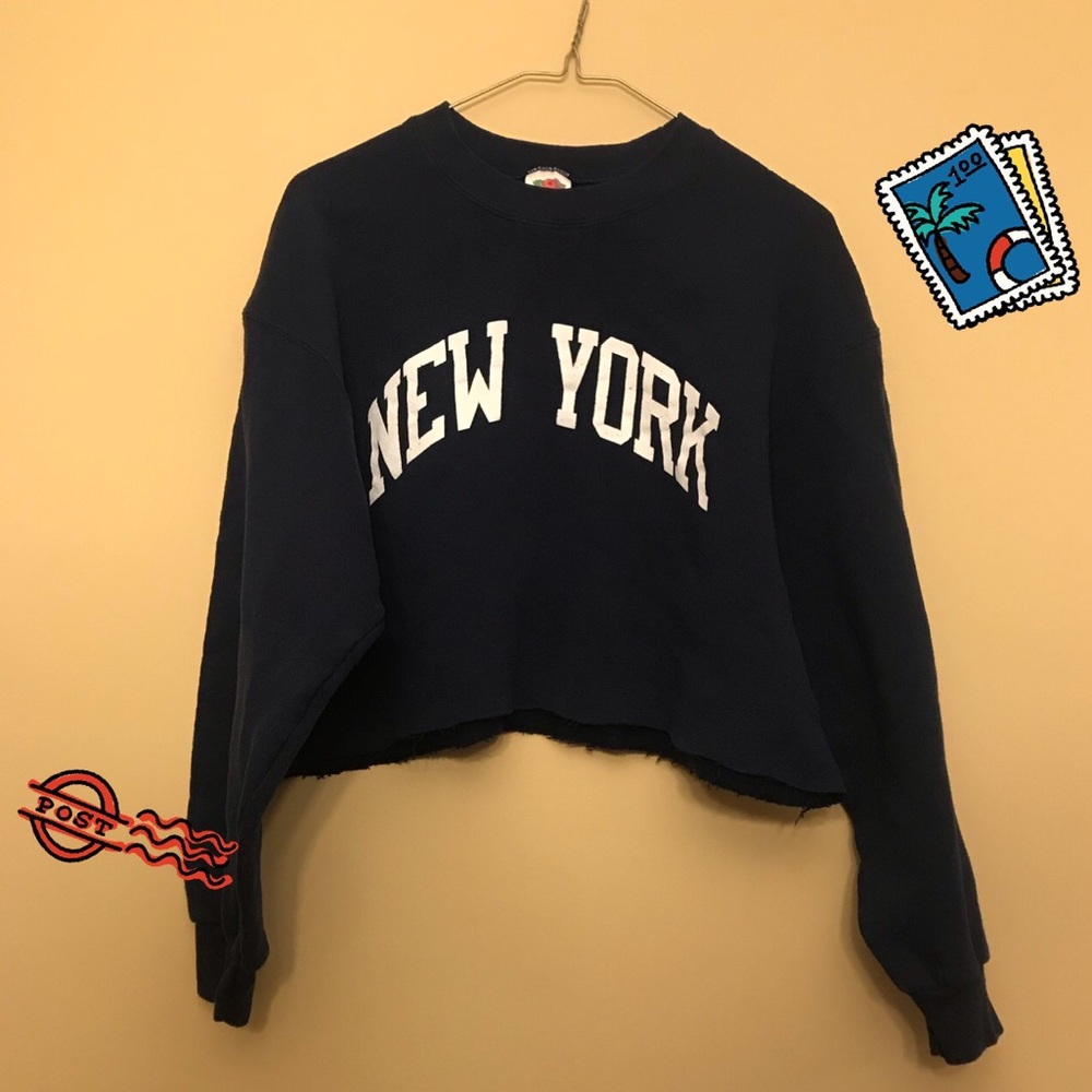 Cropped NY Sweatshirt 🏙